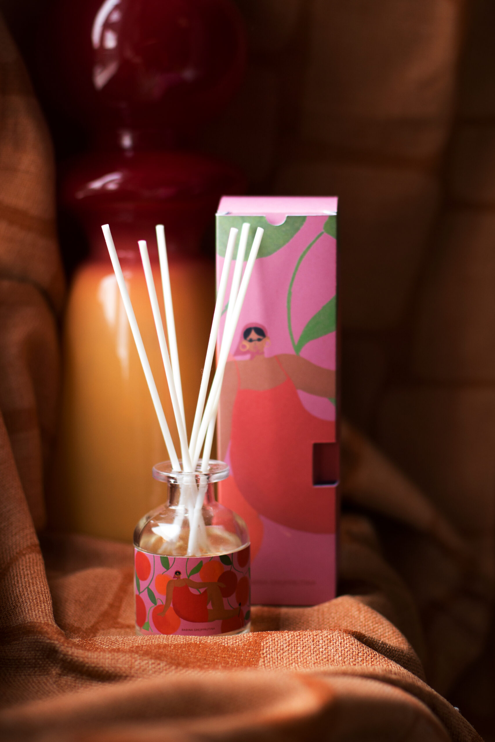 Dyfuzor z patyczkami - Babina Grejpfrutina - obrazek 3