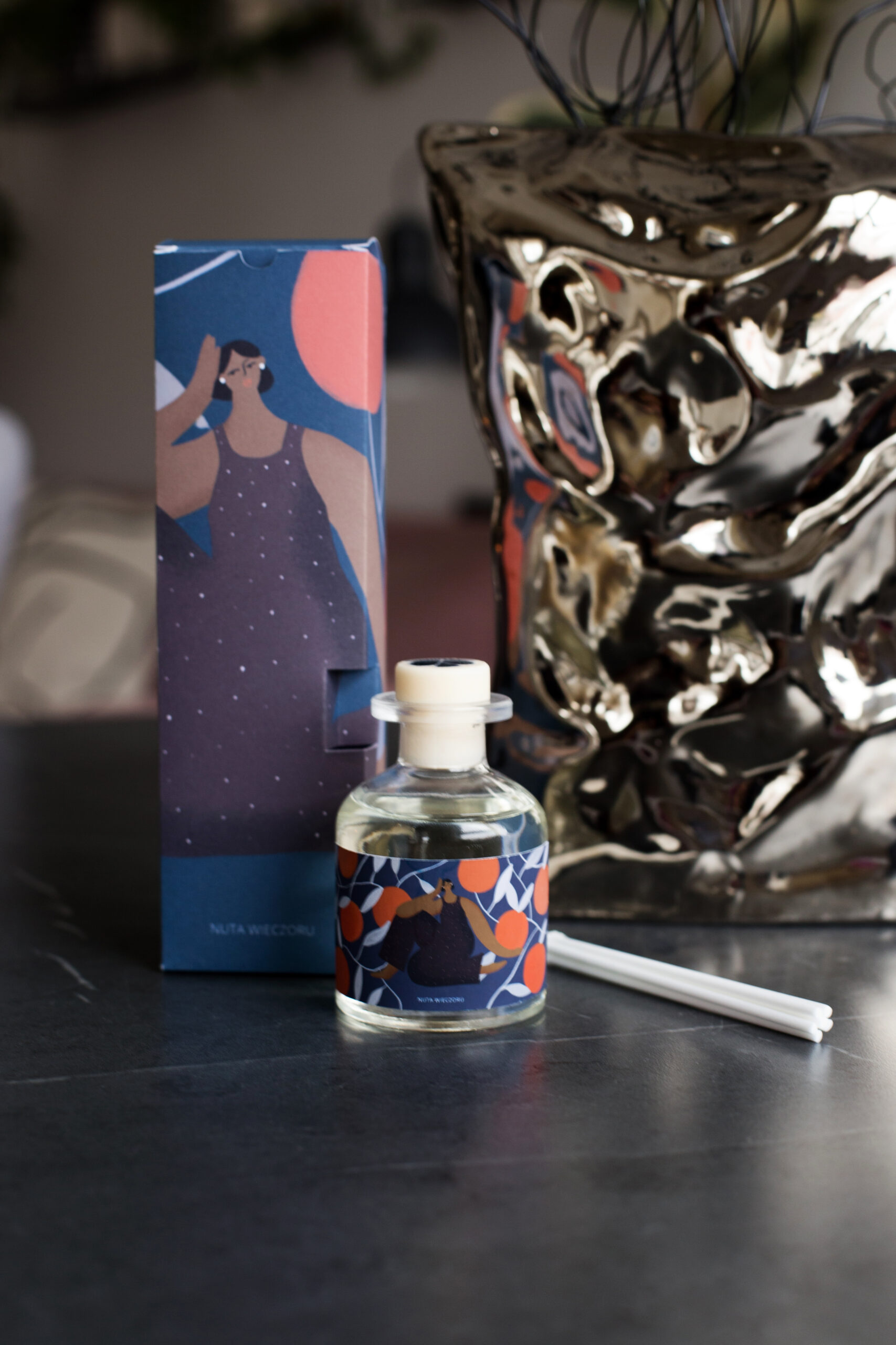 Dyfuzor z patyczkami - Nuta Wieczoru - obrazek 2